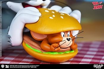 Amazon | トムとジェリー バーガー バストアップ ビニール